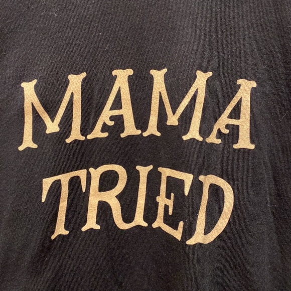 Mama Tried Black Graphic Tee - Picture 2 of 4